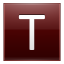 T Red Icon 128x128 png