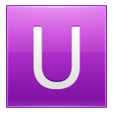 U Pink Icon 128x128 png