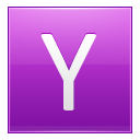 Y Pink Icon 128x128 png