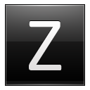 Z Black Icon 128x128 png