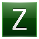 Z Dark Green Icon