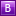 B Violet Icon 16x16 png