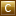 C Gold Icon 16x16 png