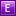 E Violet Icon 16x16 png