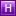 H Violet Icon 16x16 png
