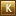 K Gold Icon 16x16 png