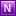 N Violet Icon 16x16 png