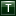 T Dark Green Icon 16x16 png
