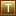 T Gold Icon 16x16 png