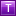 T Violet Icon 16x16 png