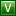 V Green Icon 16x16 png