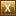 X Gold Icon 16x16 png