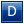 D Blue Icon 24x24 png