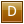 D Gold Icon 24x24 png