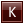 K Red Icon 24x24 png
