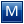 M Blue Icon 24x24 png