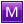 M Violet Icon 24x24 png