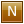 N Gold Icon 24x24 png