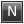 N Grey Icon 24x24 png