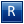 R Blue Icon 24x24 png