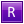 R Violet Icon 24x24 png