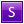 S Violet Icon 24x24 png