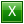 X Green Icon 24x24 png