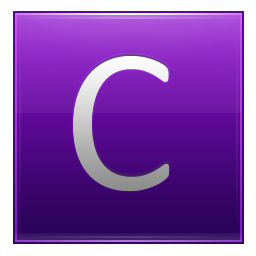 C Violet Icon 256x256 png