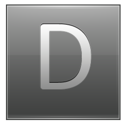 D Grey Icon 256x256 png