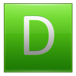 D Green Icon 256x256 png