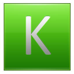 K Green Icon 256x256 png