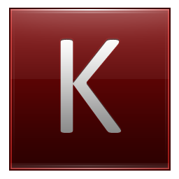 K Red Icon 256x256 png