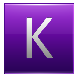 K Violet Icon 256x256 png