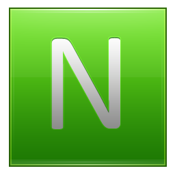N Green Icon 256x256 png