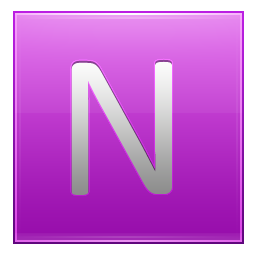 N Pink Icon 256x256 png