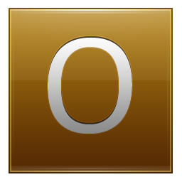 O Gold Icon 256x256 png