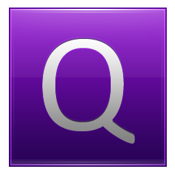 Q Violet Icon 256x256 png