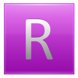 R Pink Icon 256x256 png