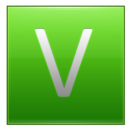 V Green Icon 256x256 png