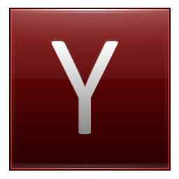 Y Red Icon 256x256 png
