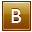 B Gold Icon 32x32 png