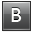 B Grey Icon 32x32 png