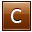 C Orange Icon 32x32 png
