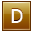 D Gold Icon 32x32 png
