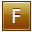 F Gold Icon 32x32 png