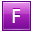 F Pink Icon 32x32 png
