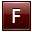 F Red Icon 32x32 png