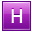 H Pink Icon 32x32 png