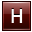 H Red Icon 32x32 png