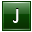 J Dark Green Icon 32x32 png